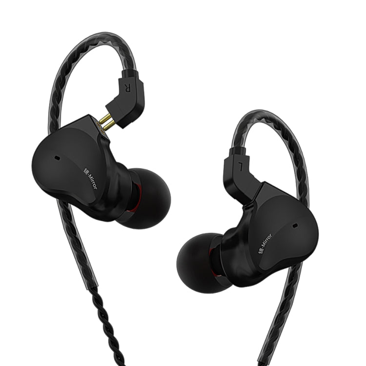 Écouteurs filaires HiFi CVJ Mirror Hybrid Technology, sans micro, avec micro